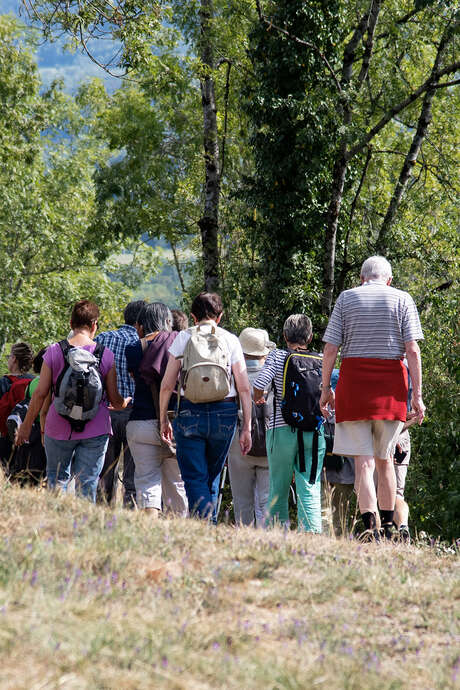 Balade solidaire à Champagne-en-Valromey