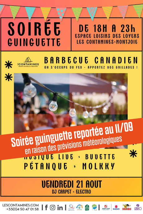 Annulée : Soirée des associations et guinguette !