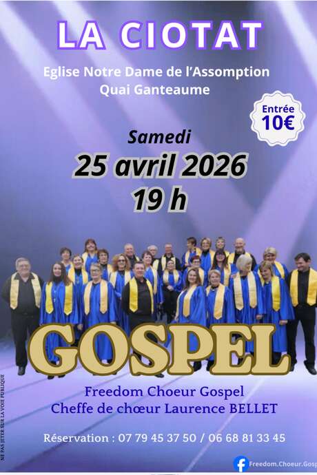 Concerto del coro Gospel Freedom