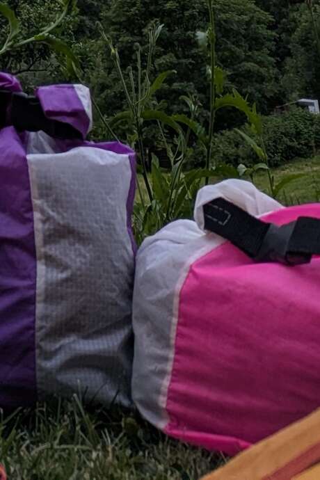 Atelier couture :  faites votre petit sac en tissu de récup' de parapente