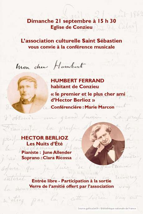 Humbert Ferrand et Hector Berlioz, une amitié épistolaire et musicale Humbert Ferrand et Hector Berlioz, une amitié épistolaire et musicale