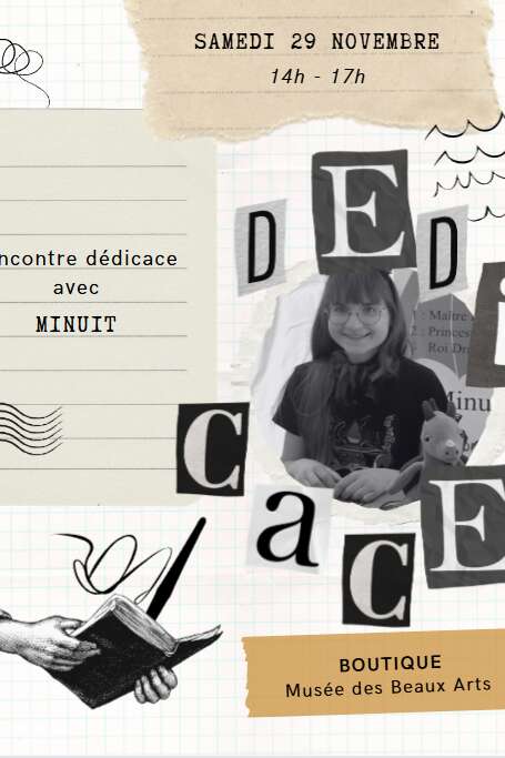 Rencontre et dédicace avec l'autrice Minuit