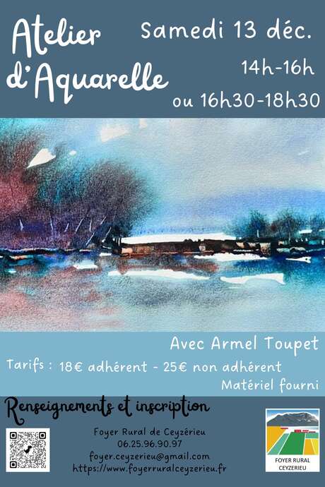 Atelier d'aquarelle