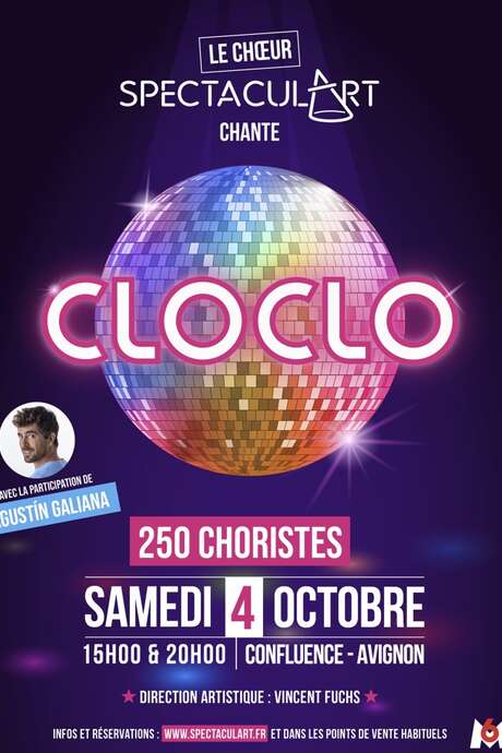 Le choeur Spectacul’Art chante Cloclo