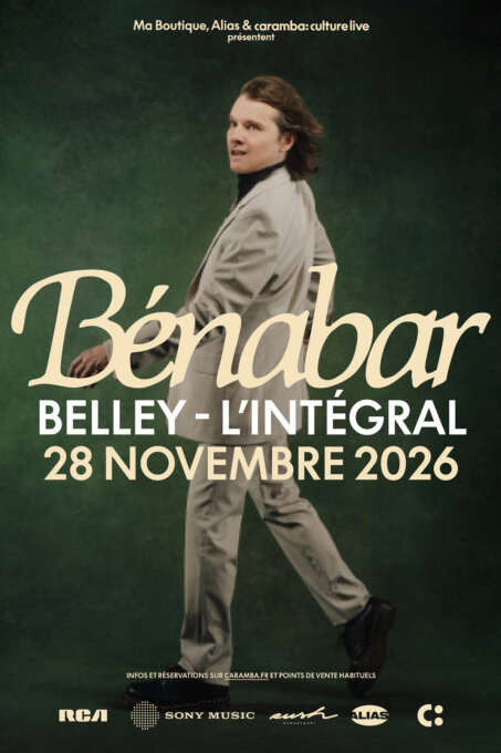 Bénabar, L'auteur, compositeur et interprète revient sur scène ! - L'Intégral