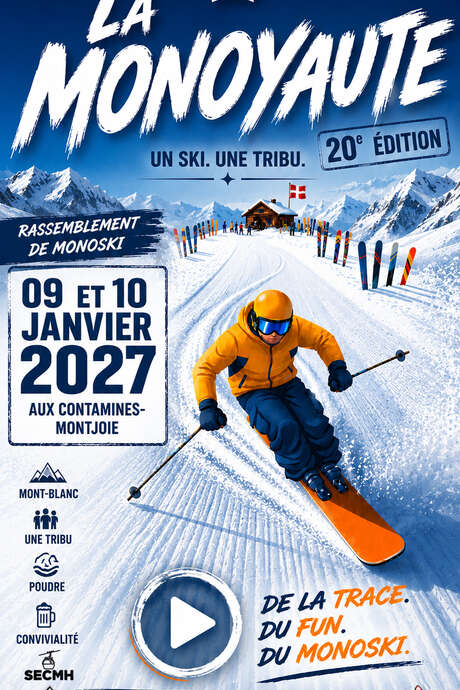 Monoyaute : rassemblement de monoski