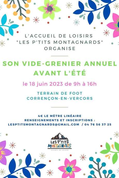 Vide grenier "Les p'tits montagnards"
