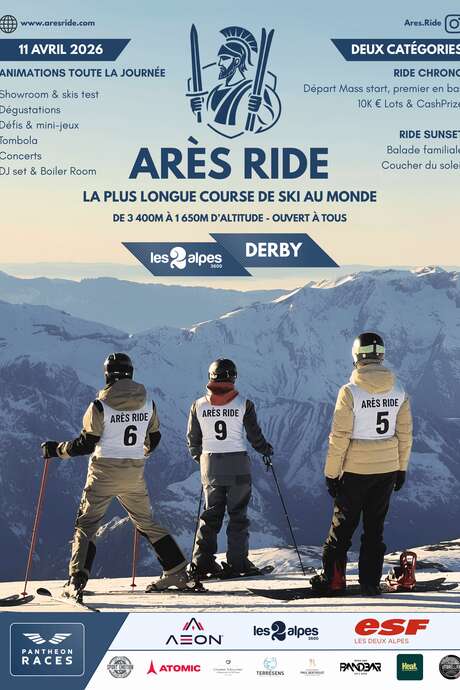 Arès Ride – La plus longue course de ski au monde