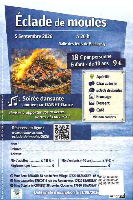 Éclade de moules