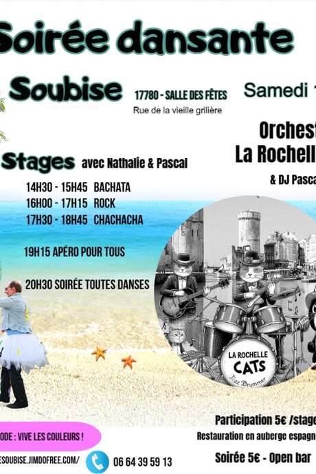 Stages et soirée dansante