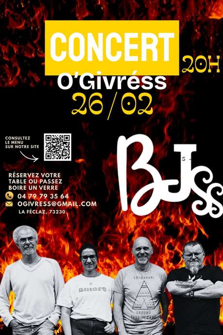 Concert blues/Rock : Big Jay And The Smudge Stick