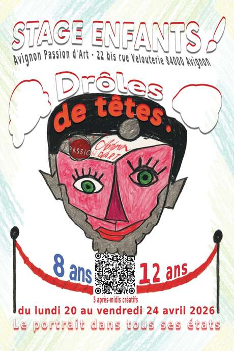 Stage jeune public  « Drôles de têtes ! »