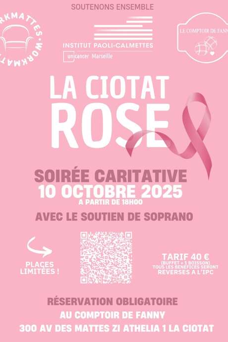 Soirée caritative Unis en Rose