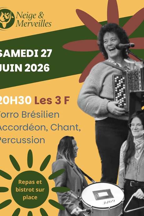 "Les 3 F" concert