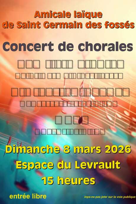 Concert de Chorales