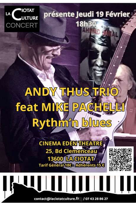 Konzert Andy Thus Trio Feat. Mike Pachelli