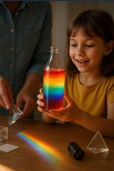 Atelier : Fabrique ton Arc en ciel - Observatoire de la Lèbe