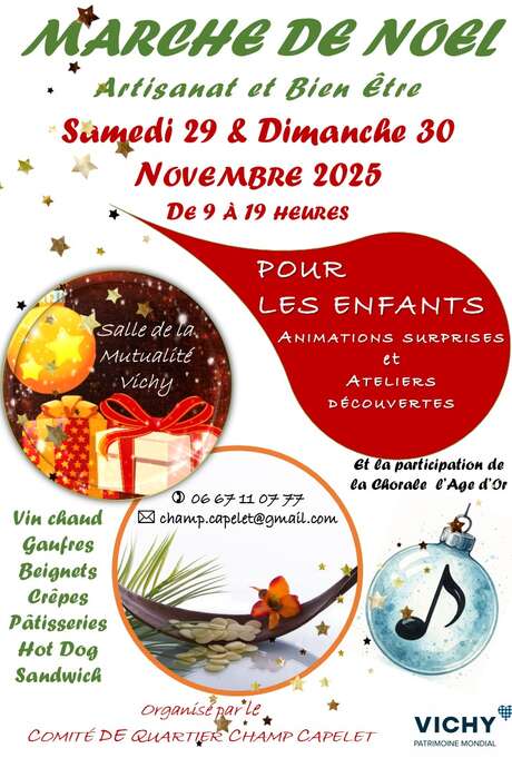 Marché de Noël - Artisanat et bien-être Marché de Noël - Artisanat et bien-être