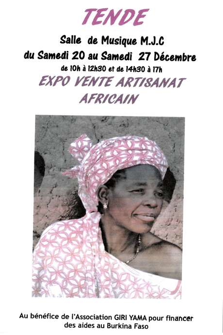 Exposition-vente artisanat africain