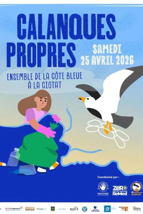 Calanques Propres, operazione di pulizia delle calanques