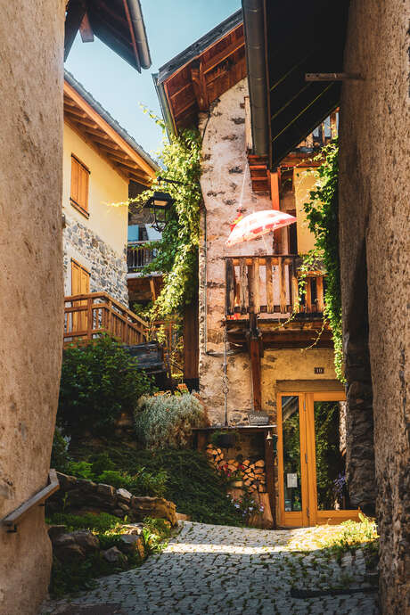 Randonnée visite guidée de Venosc village