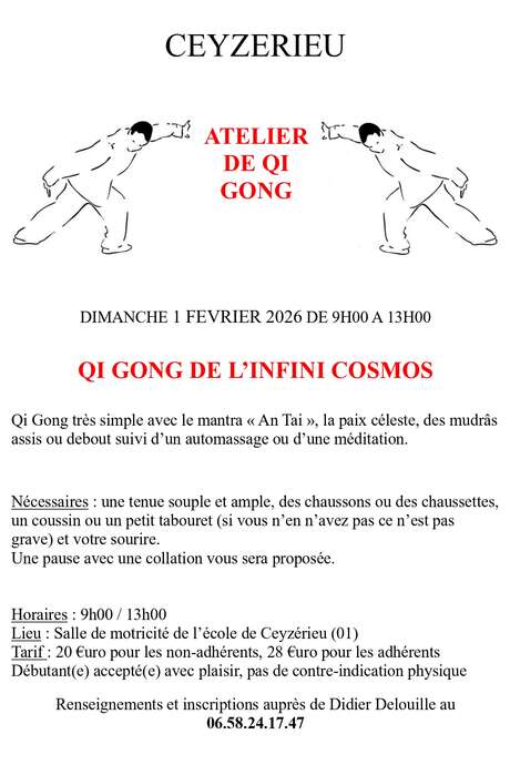 Qi Gong de l'infini cosmos - Ceyzérieu