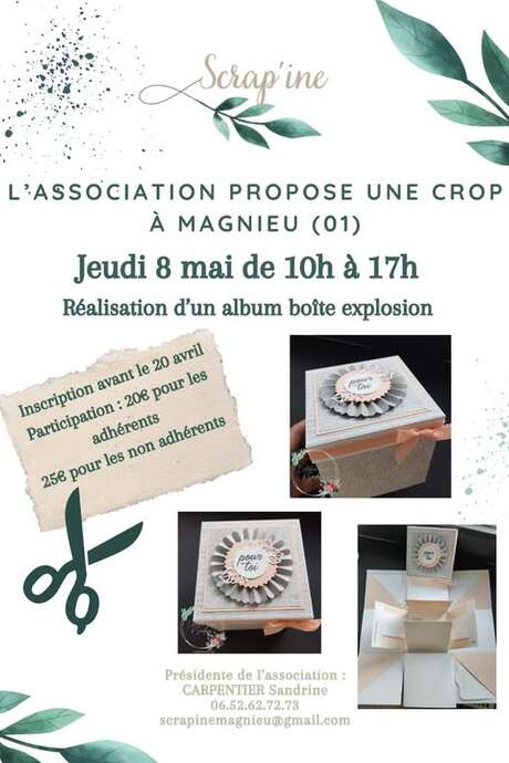Explosion box album workshop