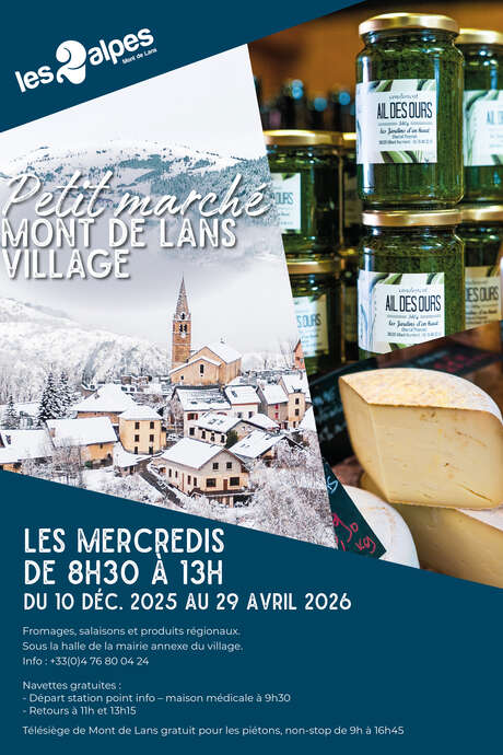 Le petit Marché de Mont-de-Lans