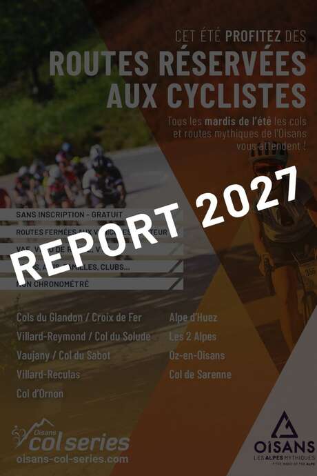 Retrouvez les Oisans Col Series en 2027