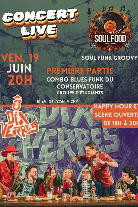Concert de Soul Food et du Conservatoire de VICHY