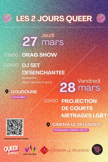 Soirée court métrage - Queer Givré.e.s