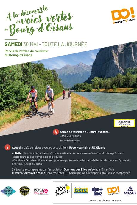 Journée d'orientation VTT sur les voies vertes du Bourg-d'Oisans