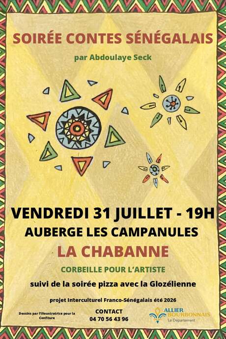 Soirée Conte avec Abdoulaye Seck
