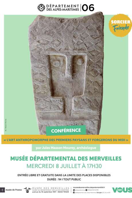 "L'art anthropomorphe des premiers paysans et forgerons du Midi"