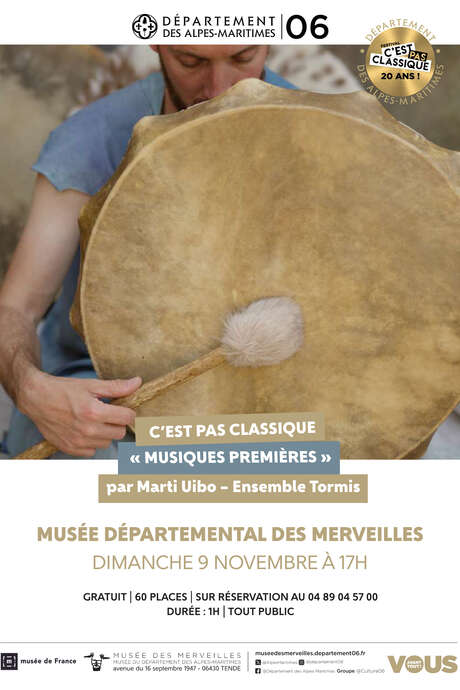 Festival "C'est pas classique, 20 ans ! - Musiques premières"