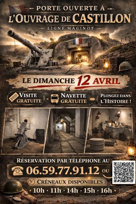 Portes ouvertes au Fort de Castillon