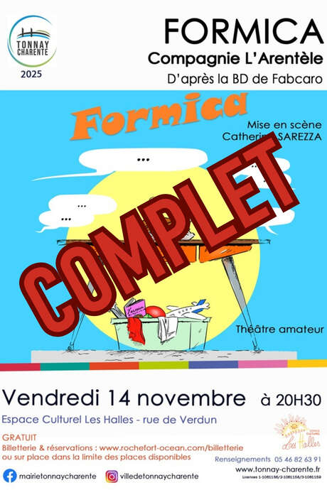 Théâtre : Formica