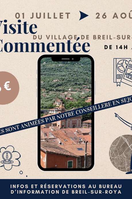 Visite commentée du village de Breil-sur-Roya