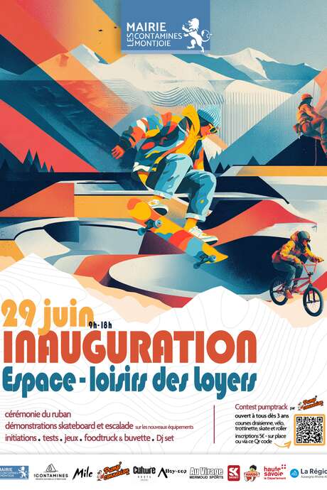 Inauguration de l'espace de loisirs des Loyers