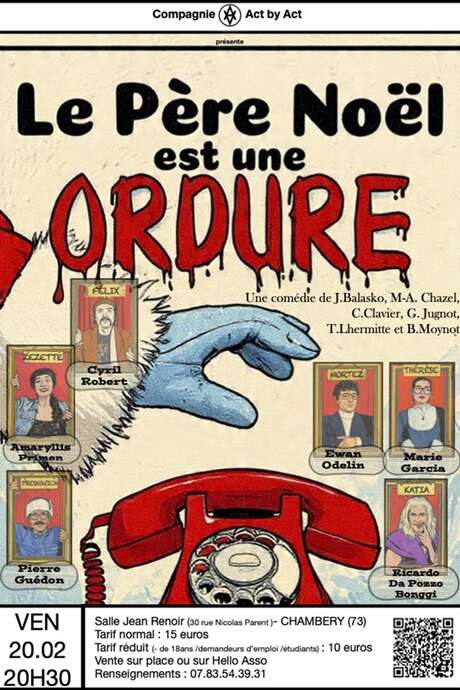 Théâtre : "Le père Noël est une ordure"
