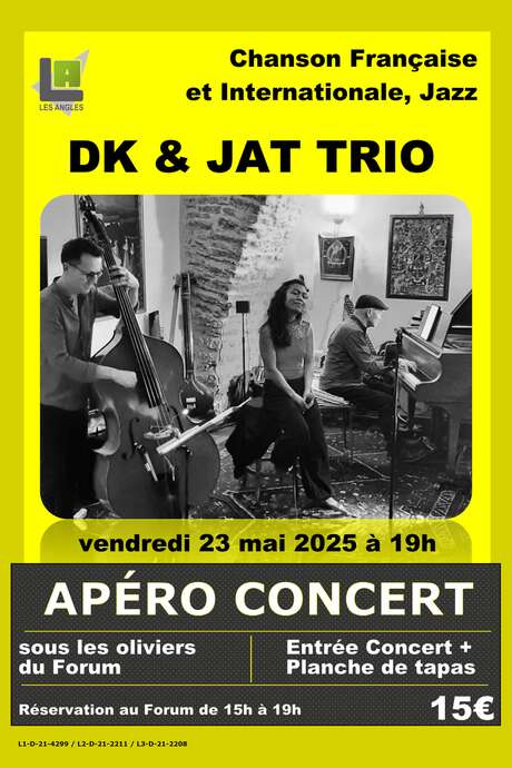 Apéro concert sous les oliviers