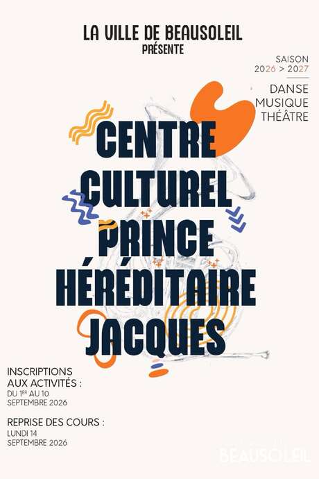 The Prince Jacques Cultural Center is back for the new season!
