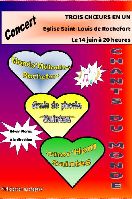 Concert : Trois chœurs en un