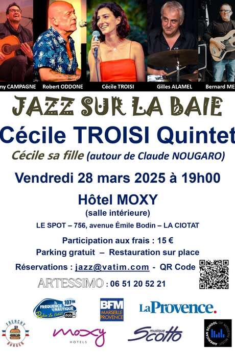 7. Jazz sur la Baie - Konzert Cécile Troisi Quintett