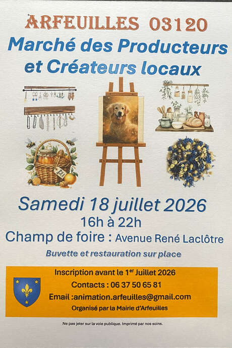 Marché des producteurs et créateurs locaux