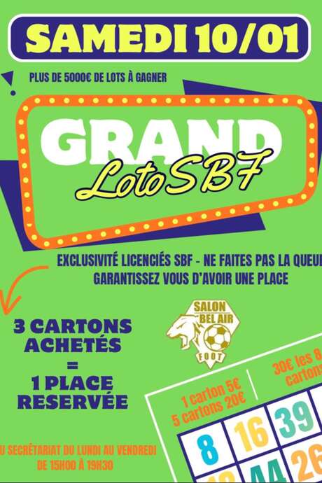 Loto du Salon Bel-Air Foot
