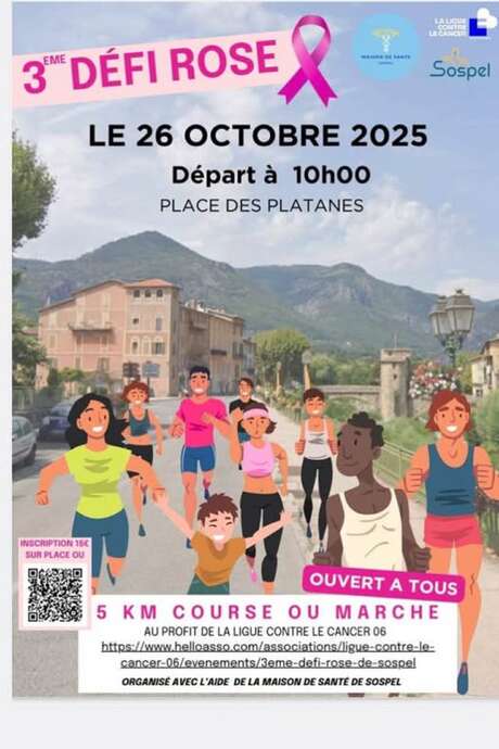Octobre rose : 3ème défi rose