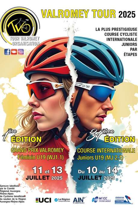 Ain Bugey Valromey Tour 2025 - international cycling race 37th édition