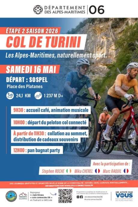 06 Passaggi in bicicletta collegati: Sospel-Col de Turini