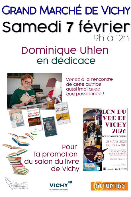 Séance de dédicace de Dominique Uhlen